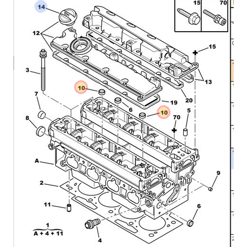 ORJNAL 307 2.0 SLNDR KAPAK ARA  TAPA 18LK 31126