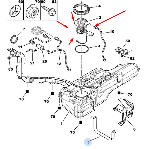 ORJNAL 307 SW BENZN AMANDIRASI 1.6  TU5JP4   1525T9