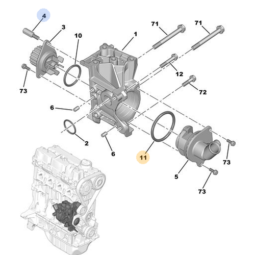 ORJNAL 307 1.4 BENZNL DEVRDAM KUTUK CONTASI  120696
