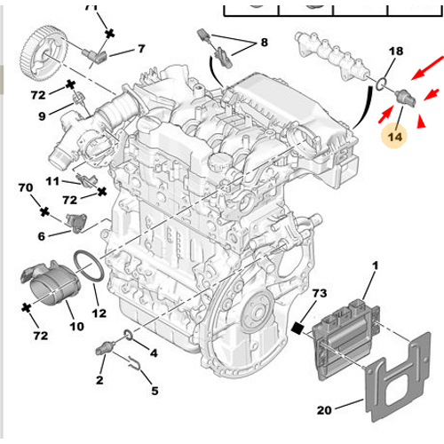 ORJNAL 307 RAMPA MR 1.6 HDI 2004-2008 1920GW