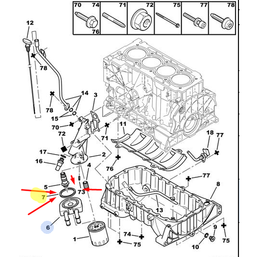 ORJNAL 307 2.0 DZEL YA SOUTUCU ORNG 110419