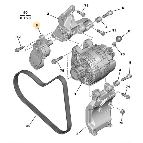OR�J�NAL 307 �ARJ OTOMAT�K GERG�S� 1.6 HDI - 1.4 HDI 1613837980