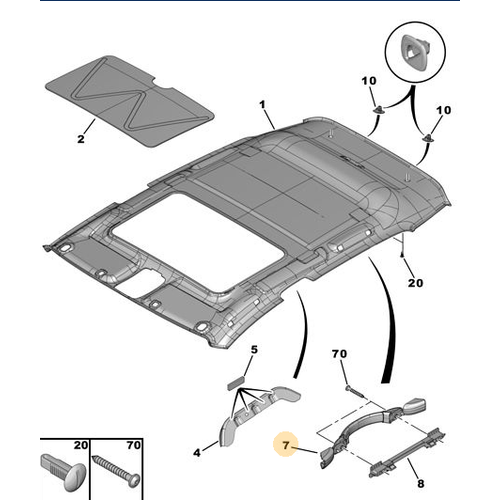 ORJNAL TAVAN TUTMA KOLU 9128P9