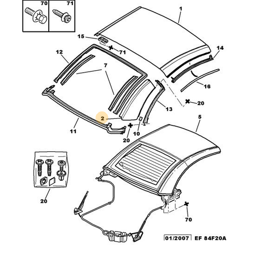 ORJNAL 307 CC SOL ARKACAM  KE SACI 8533L2
