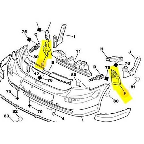 ORJNAL 307 CC  ARKA TAMPON  TUTUCU 7414EF