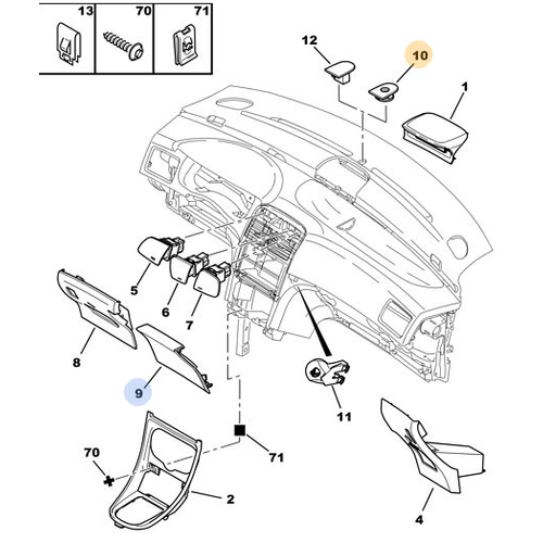 OR�J�NAL 307 �N G���S FAR AYDINLATMA YUVA PLAST��� 8204K3