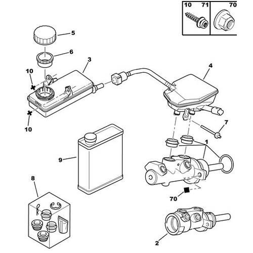 OR�J�NAL FREN ANA MERKEZ� 1.6 16V TU5JP4  4601L2
