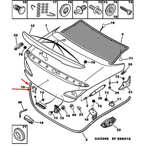 OR�J�NAL 307 YEN� KASA AMBLEM 7810F7