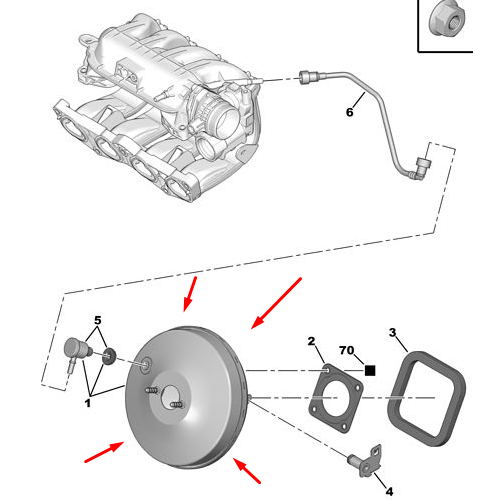 OR�J�NAL 307 VESTENHAUSE- SERVOFREN - �AS� NO KONTROL 4535V0