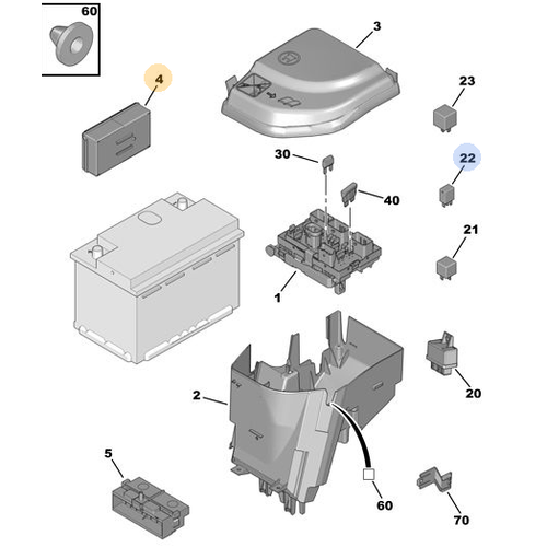 ORJNAL ELEKTRONK KUTU 6547SB