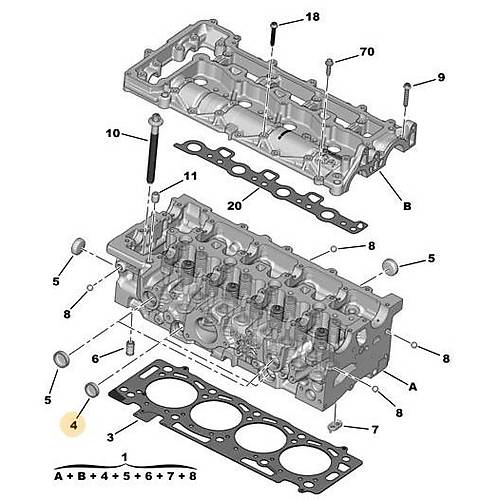 ORJNAL 307 SLNDR KAPAK TAPA 023308