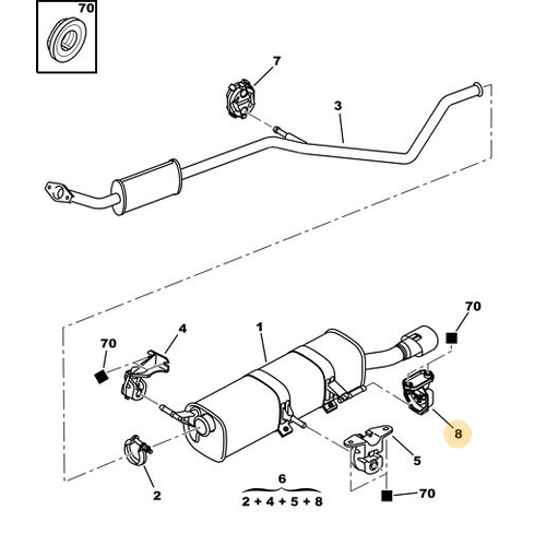 ORJNAL 307 CC EGZOZ BALANTI LASTK EW10J4 1755G6