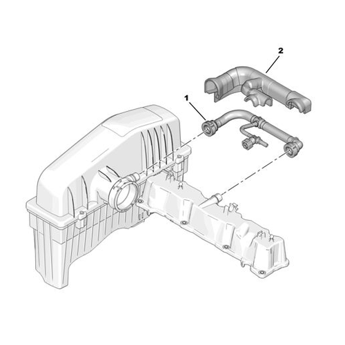 ORJNAL 307 1.4 KLBTR HAVALANDIRMA BORUSU ET3J4 1192WZ