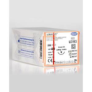 Do�san Tekmon 4/0 16mm 3/8 Ters Keskin 75cm PGCL Emilebilir S�tur U3163