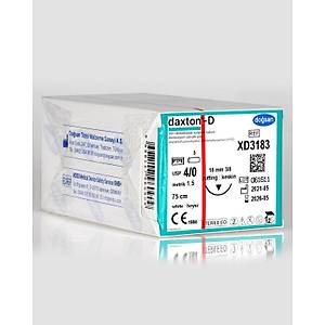 Do�san Daxton-D 4/0 18mm 3/8 Ters Keskin 75cm PTFE Emilemeyen S�tur XD3183