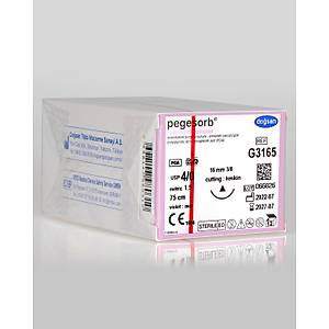 Do�san Pegesorb 4/0 16mm 3/8 Keskin 75cm PGA Emilebilir S�tur G3165