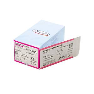 Do�san Pegesorb Rapid 3/0 16mm 3/8 Keskin 75cm PGA Emilebilir S�tur H4165