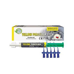 Cerkamed Yellow Porcelain Etch Porselen Asiti %9,5