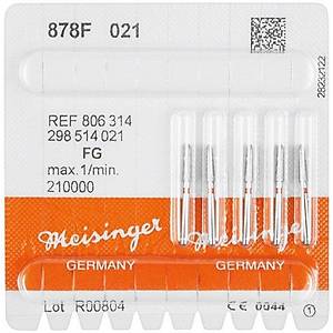 Meisinger Elmas Chamfer Frez K�rm�z� Ku�ak FG 878F 021