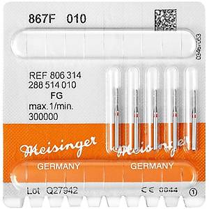 Meisinger Elmas Chamfer Frez K�rm�z� Ku�ak FG 867F 010