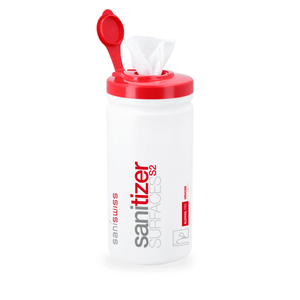 Saniswiss Sanitizer Surfaces Wipes Y�zey Dezenfektan Mendil