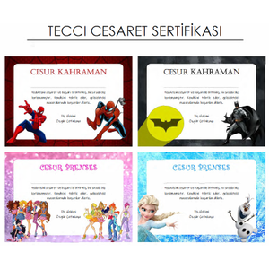 Tecci Cesaret Sertifikas�