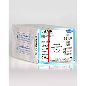 Do�san �pek 4/0 18mm 1/2 Yuvarlak 75cm Emilemeyen S�tur S3180