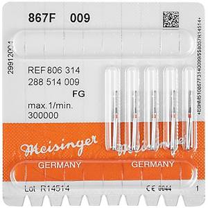 Meisinger Elmas Chamfer Frez K�rm�z� Ku�ak FG 867F 009