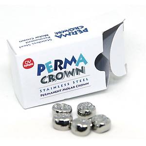Shinhung Perma Crown Paslanmaz �elik Kron Yeti�kin Molar Refil 10 Lu