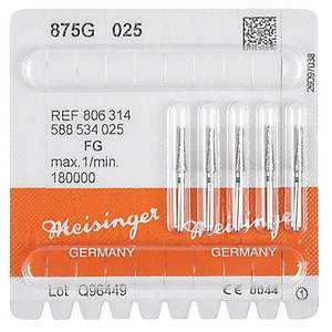 Meisinger Elmas Konik Frez Ye�il Ku�ak FG 875G 025