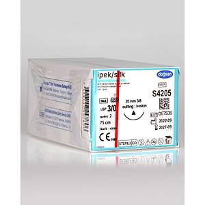 Do�san �pek 3/0 20mm 3/8 Keskin 75cm Emilemeyen S�tur S4205