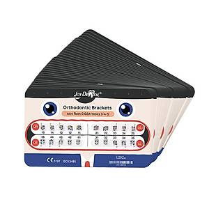 Joy Dental Metal Mini Bracket Set Roth 0.022 3-4-5 Hooks