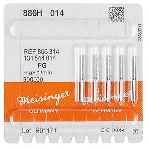 Meisinger Elmas Silindir Frez Siyah Ku�ak FG 886H 014
