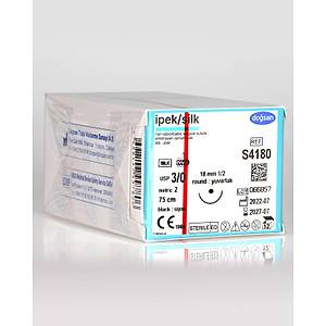 Do�san �pek 3/0 18mm 1/2 Yuvarlak 75cm Emilemeyen S�tur S4180