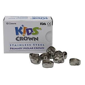 Shinhung Kids Crown Paslanmaz �elik Kron Primary Molar Refil 5 Li