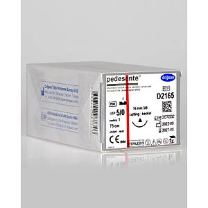 Do�san Pedesente 5/0 16mm 3/8 Keskin 75cm PDO Emilebilir S�tur D2165