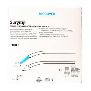 Microvem Cerrahi Aspirat�r Ucu 100 L�