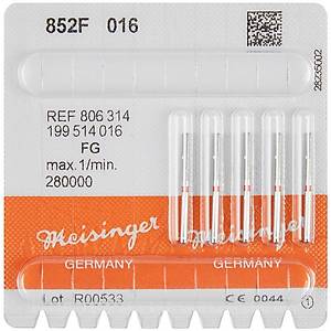 Meisinger Elmas ��ne U� Frez K�rm�z� Ku�ak FG 852F 016