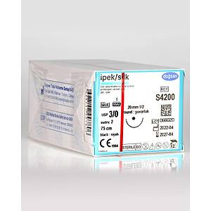 Do�san �pek 3/0 20mm 1/2 Yuvarlak 75cm Emilemeyen S�tur S4200