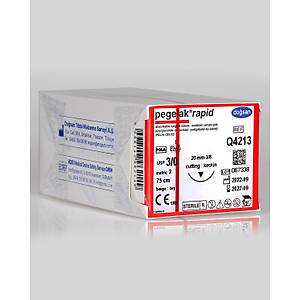 Do�san Pegelak Rapid 3/0 20mm 3/8 Ters Keskin 75cm PGLA Emilebilir S�tur Q4213