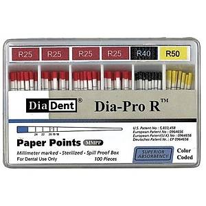 Diadent Dia-Pro R Reciproc Paper Points