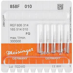 Meisinger Elmas ��ne U� Frez K�rm�z� Ku�ak FG 858F 010