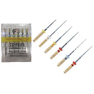 Golddent Taper Files Blue Rotary Kanal E�esi