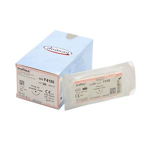Do�san Trofilen 3/0 18mm 1/2 Yuvarlak 75cm PVDF Emilemeyen S�tur F4180