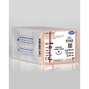 Do�san Tekmon 5/0 16mm 3/8 Ters Keskin 75cm PGCL Emilebilir S�tur T2163