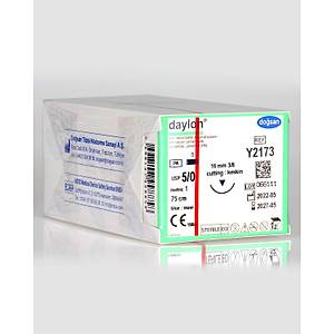 Do�san Daylon 5/0 16mm 3/8 Ters Keskin 75cm PA Emilemeyen S�tur Y2173