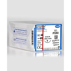 Do�san Propilen 4/0 20mm 3/8 Ters Keskin 45cm PP Emilemeyen S�tur P3203