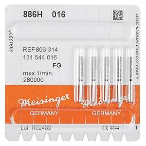Meisinger Elmas Silindir Frez Siyah Ku�ak FG 886H 016