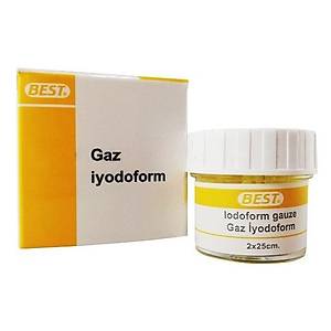 Best �odoform Emdirilmi� Gaz Tampon 2x25cm