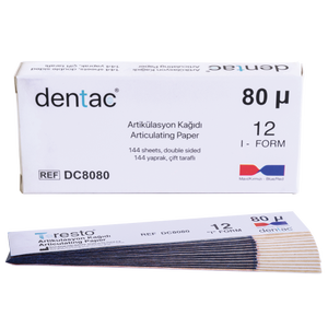 Dentac Artik�lasyon Ka��d� D�z 80 Micron